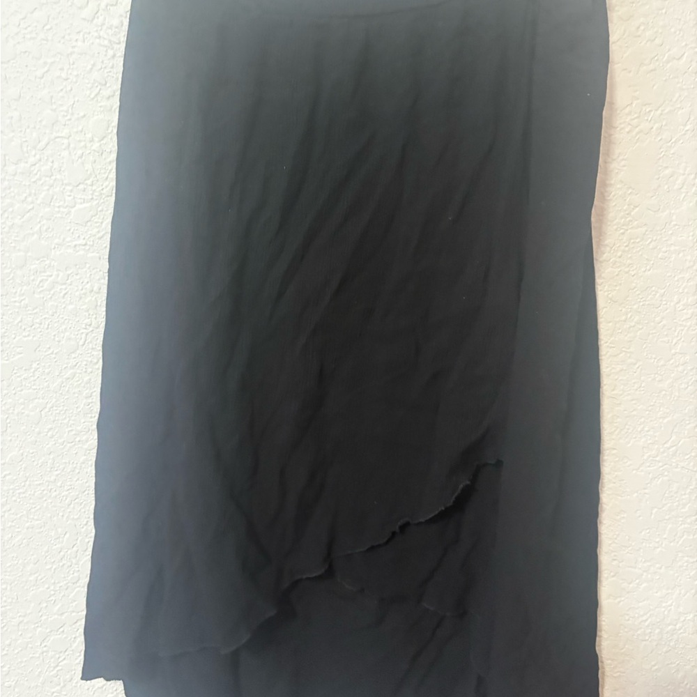 Zac & Rachel Asymmetrical Black Skirt